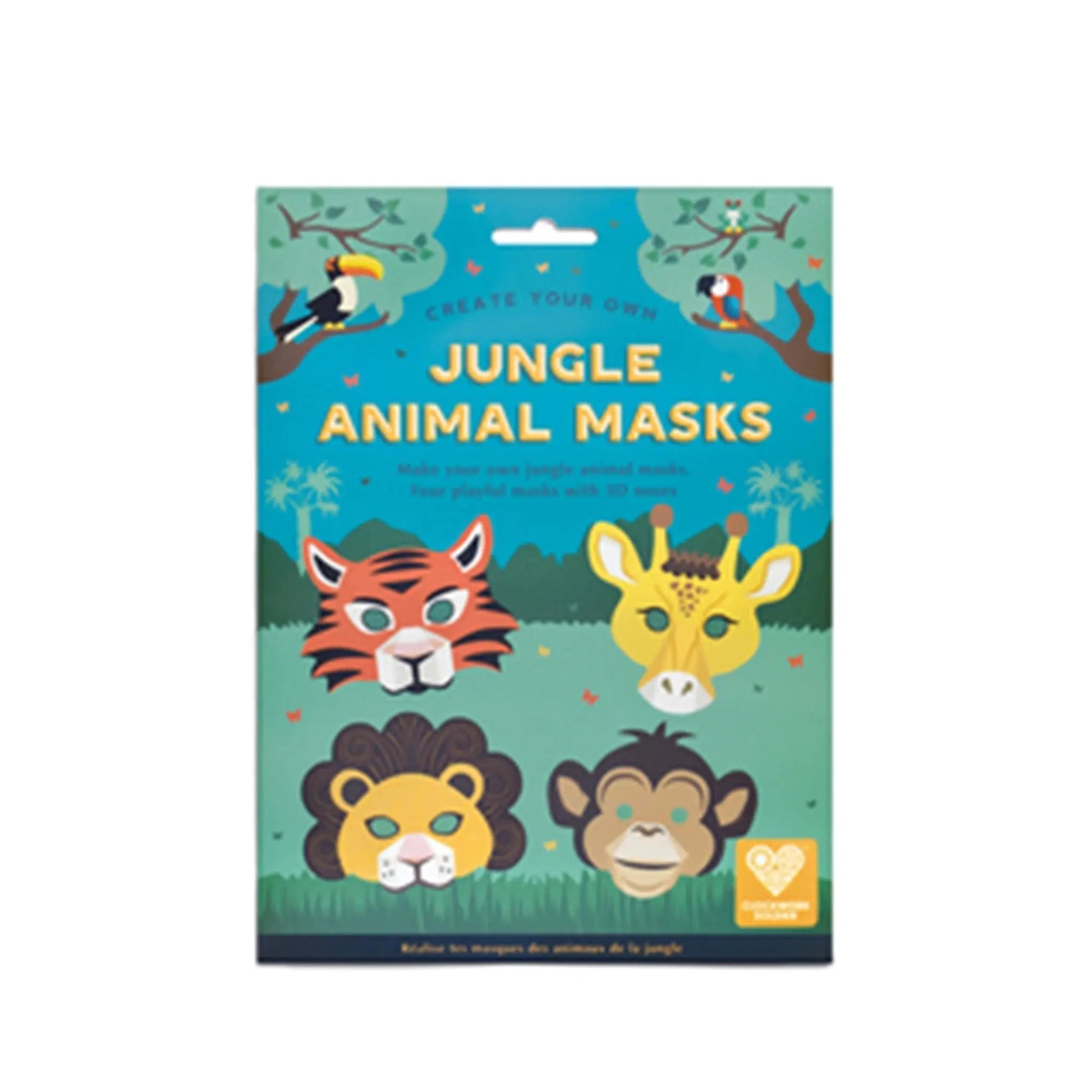 Create your own Jungle Animal Masks - Clockwork Soldier - The Forgotten Toy Shop