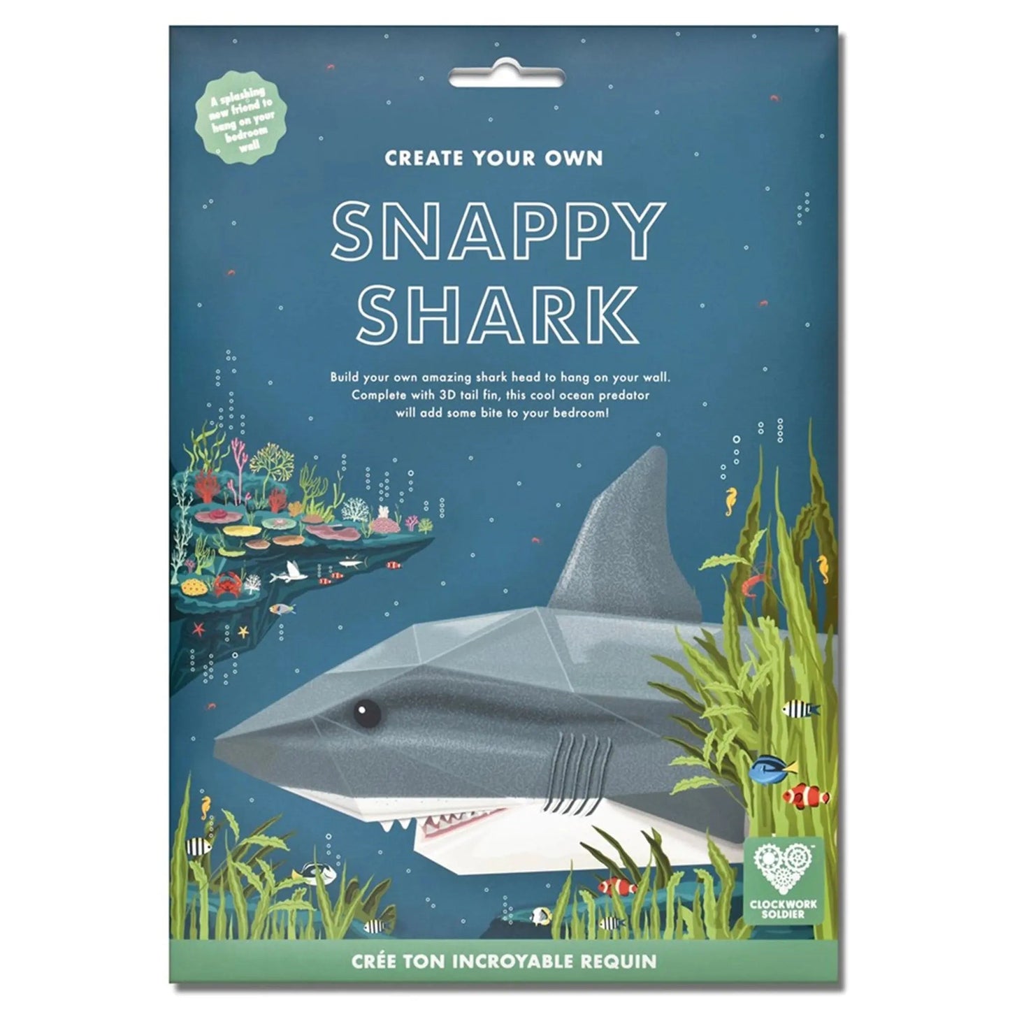 Create your own Snappy Shark - Clockwork Soldier - The Forgotten Toy Shop