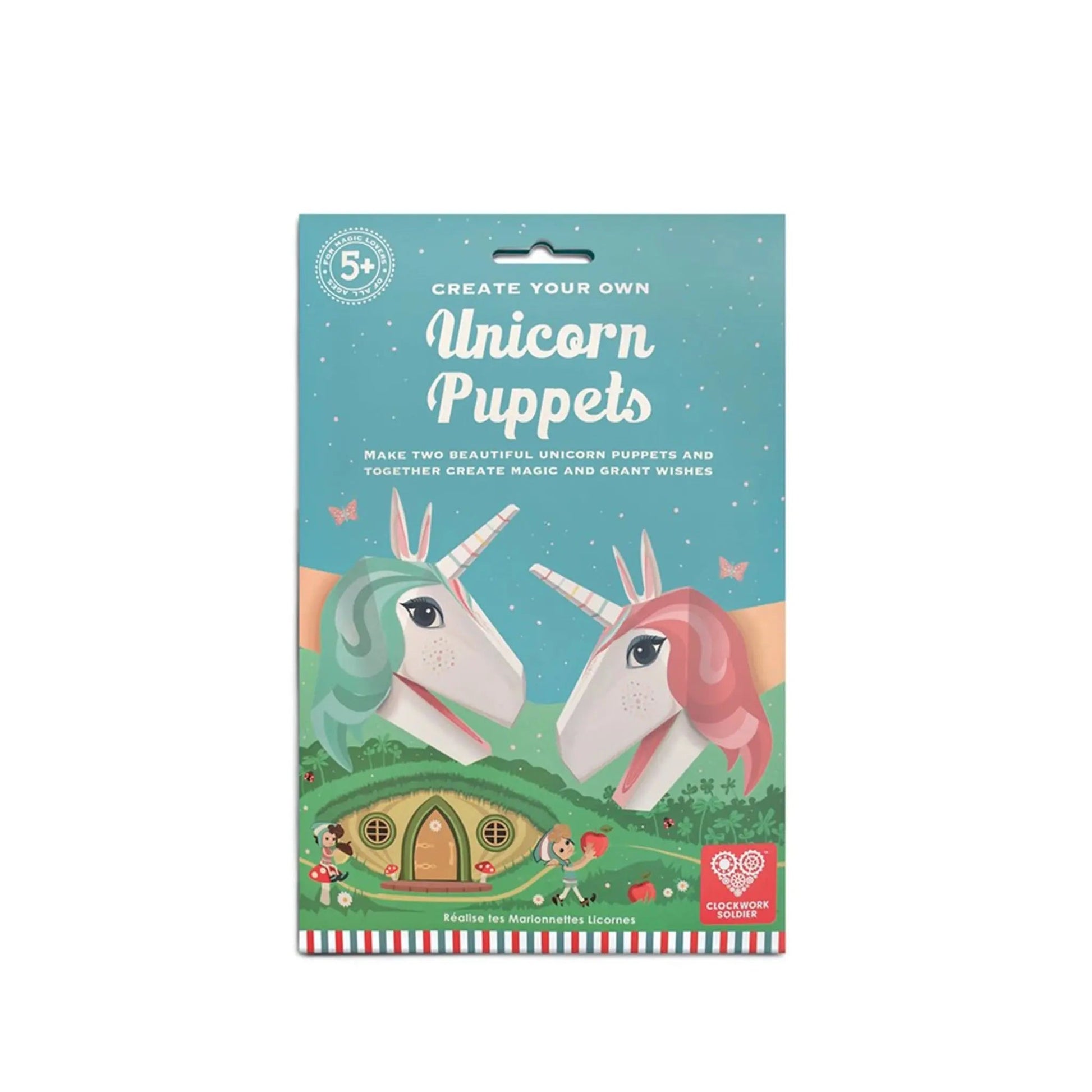 Create your own Unicorn Puppets - Clockwork Soldier - The Forgotten Toy Shop