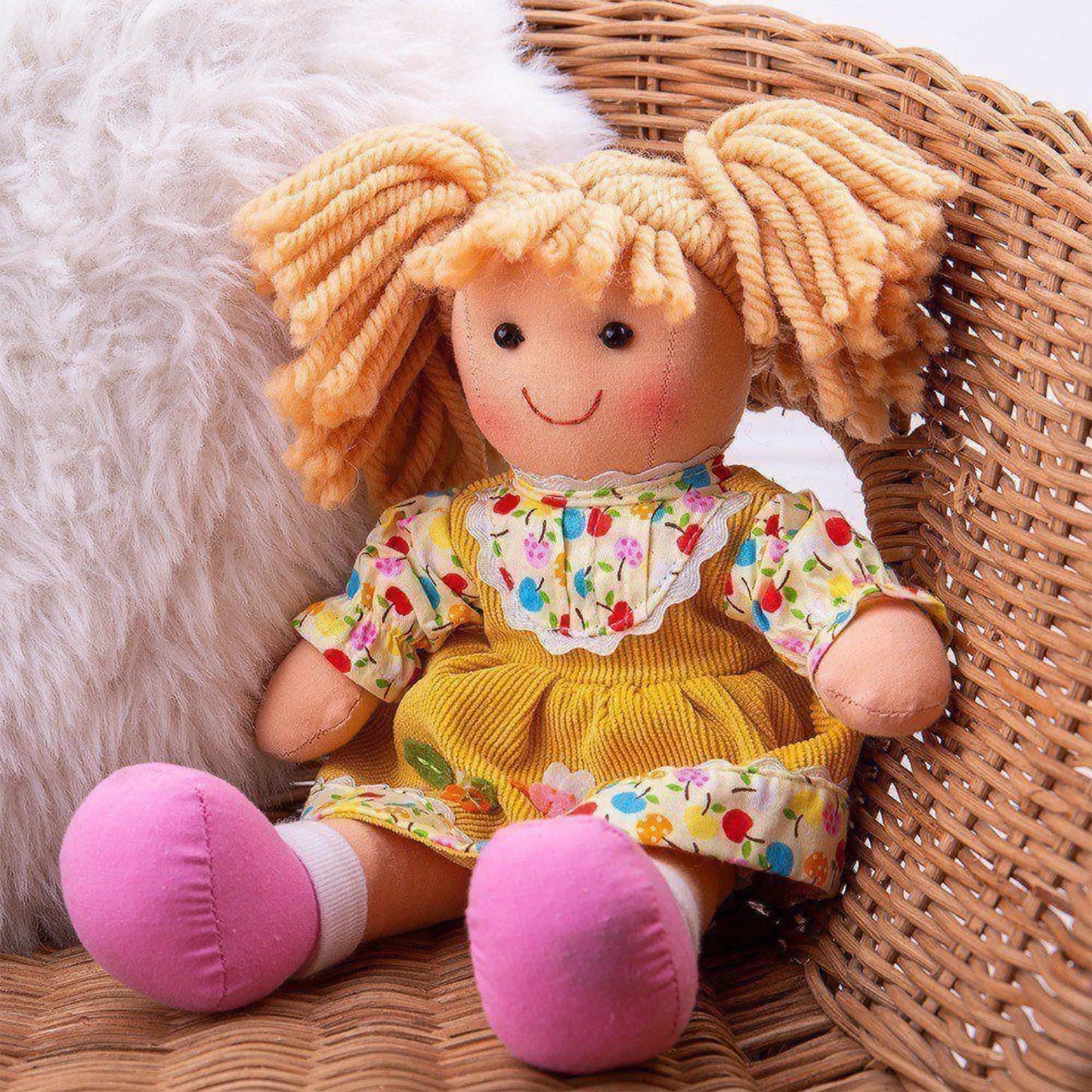 Daisy Rag Doll - Bigjigs Toys - The Forgotten Toy Shop