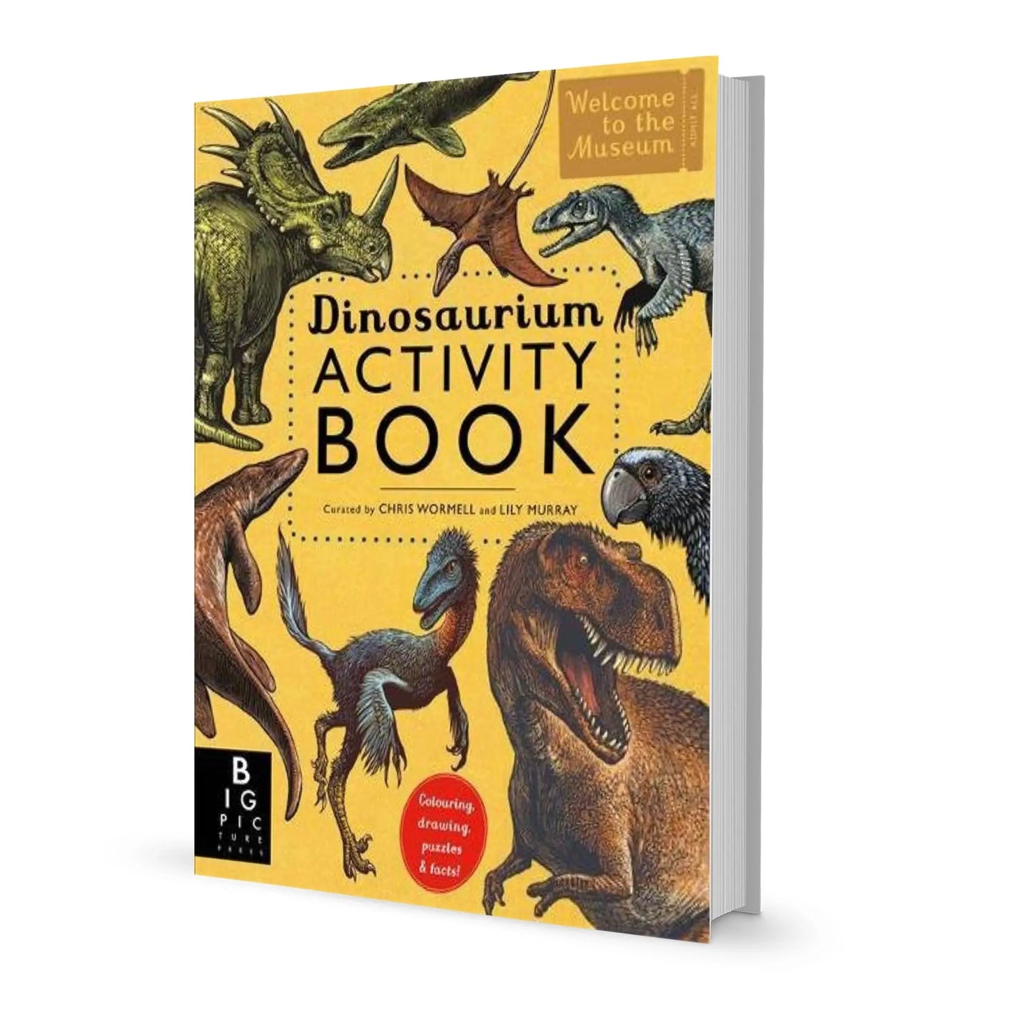 Dinosaurium Activity Book - Bookspeed - The Forgotten Toy Shop