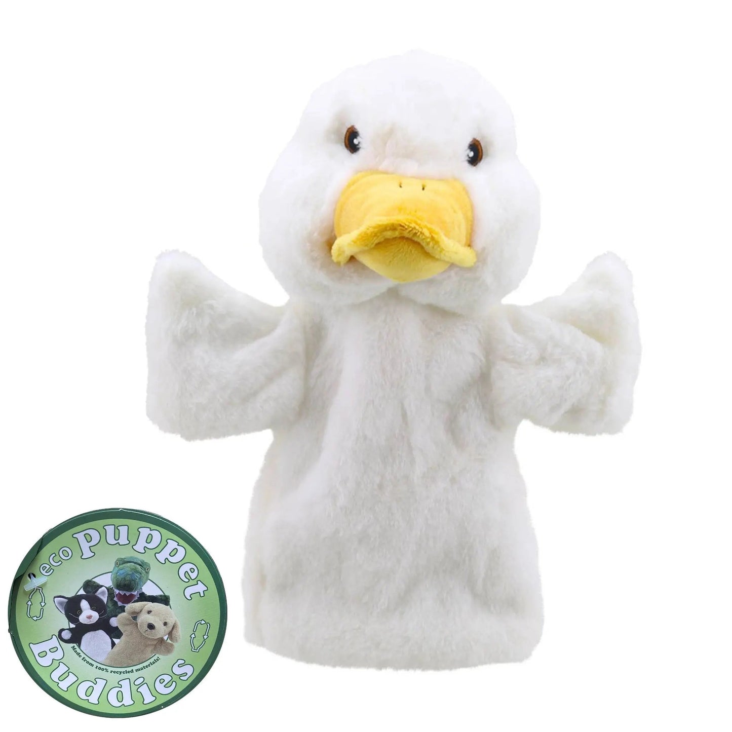 Duck Eco Puppet Buddies Hand Puppet - The Puppet Company - The Forgotten Toy Shop
