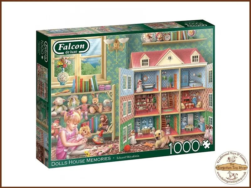 Falcon de luxe 1000pc Jigsaw - Doll's House Memories - Muddleit - The Forgotten Toy Shop
