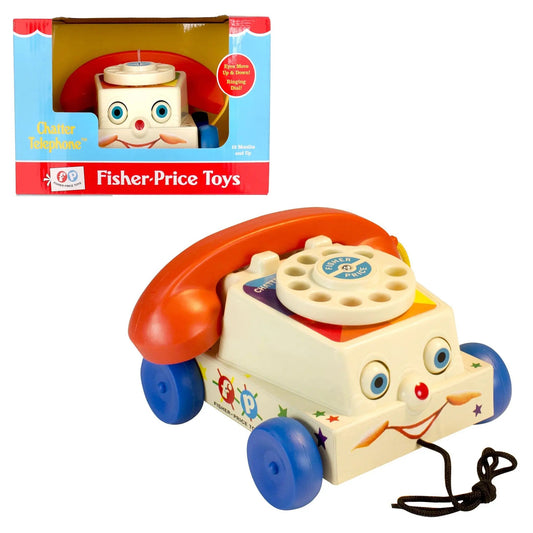 Fisher Price Classic Chatter Telephone - ABGee - The Forgotten Toy Shop