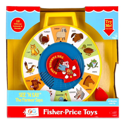 Fisher Price Classic See 'n Say Farmer Says - ABGee - The Forgotten Toy Shop