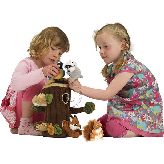 Hide-Away Puppets - Tree House - The Puppet Company - The Forgotten Toy Shop