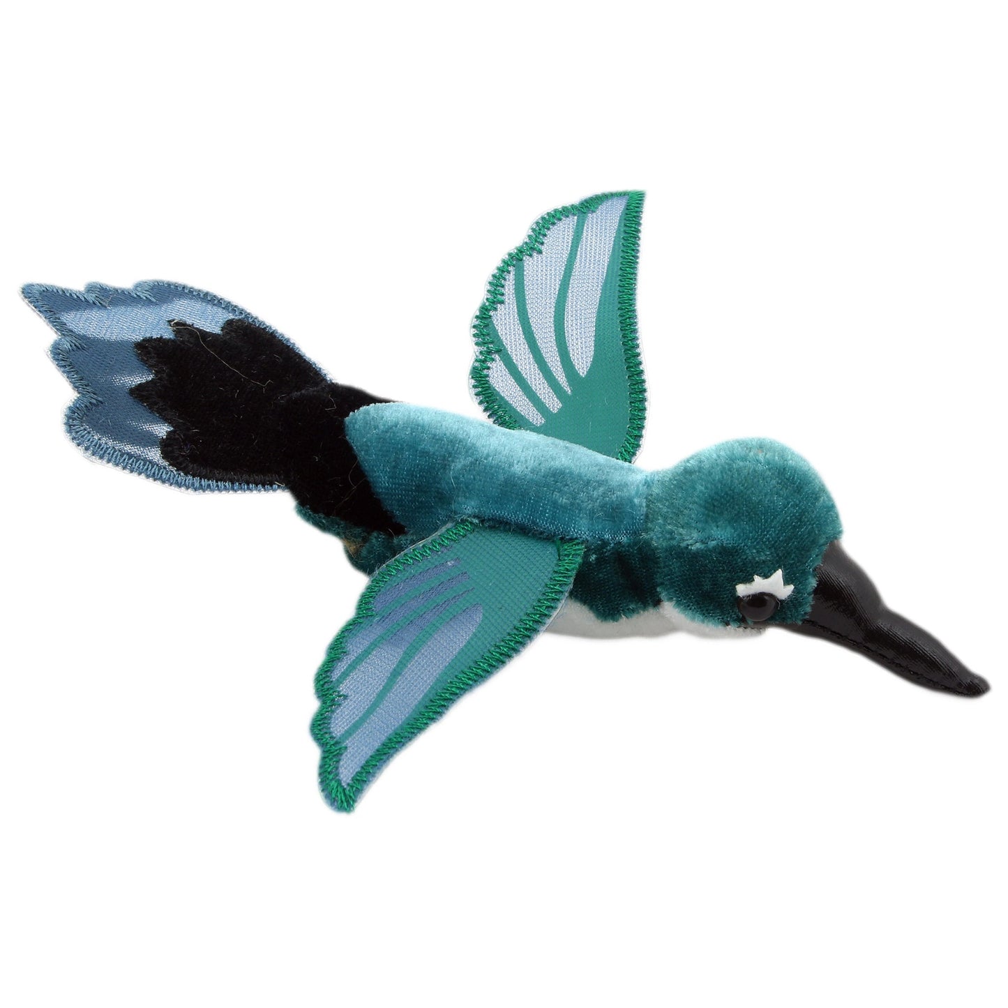 Hummingbird (Green) Finger Puppet - The Puppet Company - The Forgotten Toy Shop