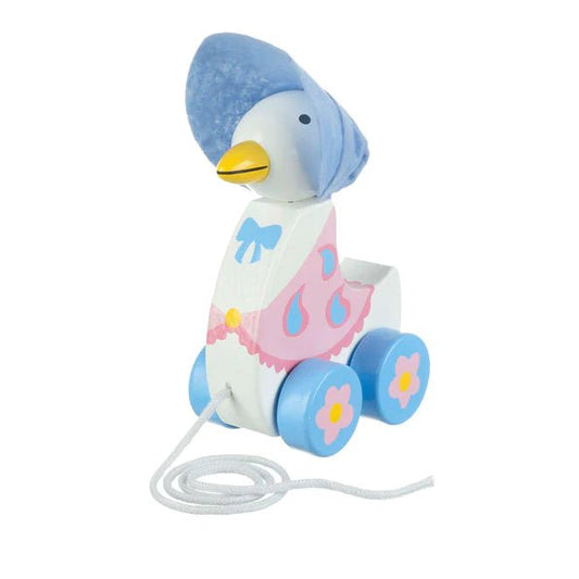 Jemima Puddle-Duck™ Pull Along - Orange Tree Toys - The Forgotten Toy Shop