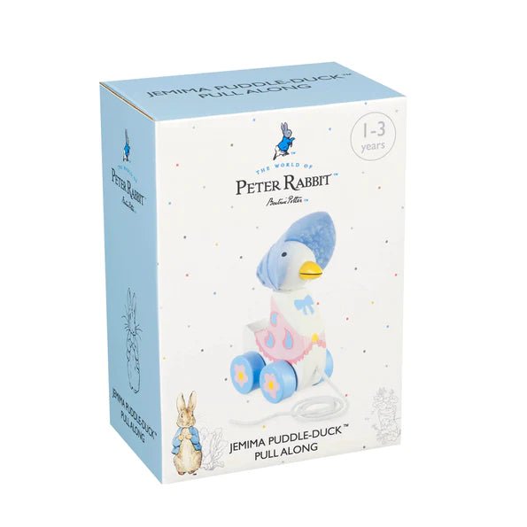 Jemima Puddle-Duck™ Pull Along - Orange Tree Toys - The Forgotten Toy Shop