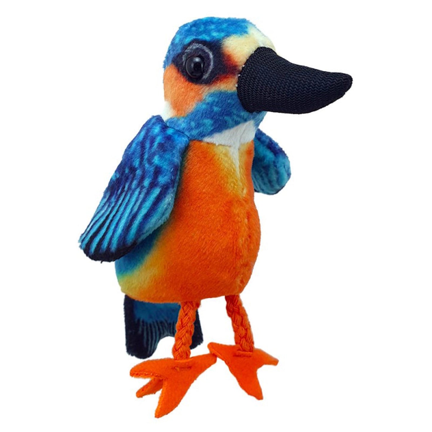 Kingfisher Finger Puppet - The Puppet Company - The Forgotten Toy Shop