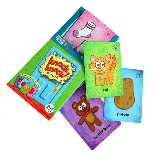Knock Knock! First Words Card Game - Small Fries Games - The Forgotten Toy Shop