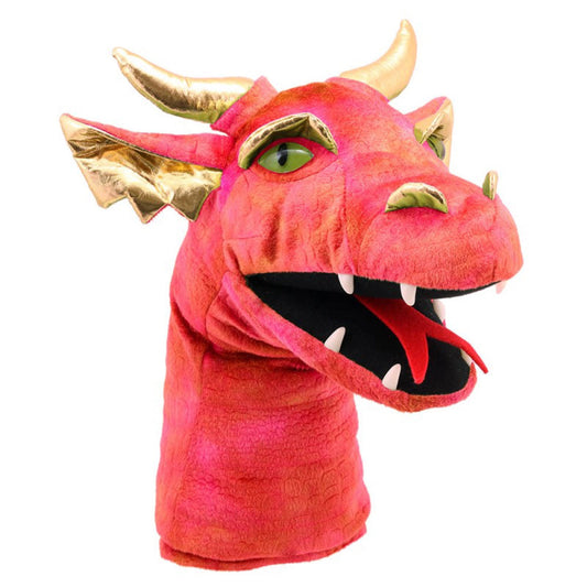 Large Dragon Head (Red) - The Puppet Company - The Forgotten Toy Shop