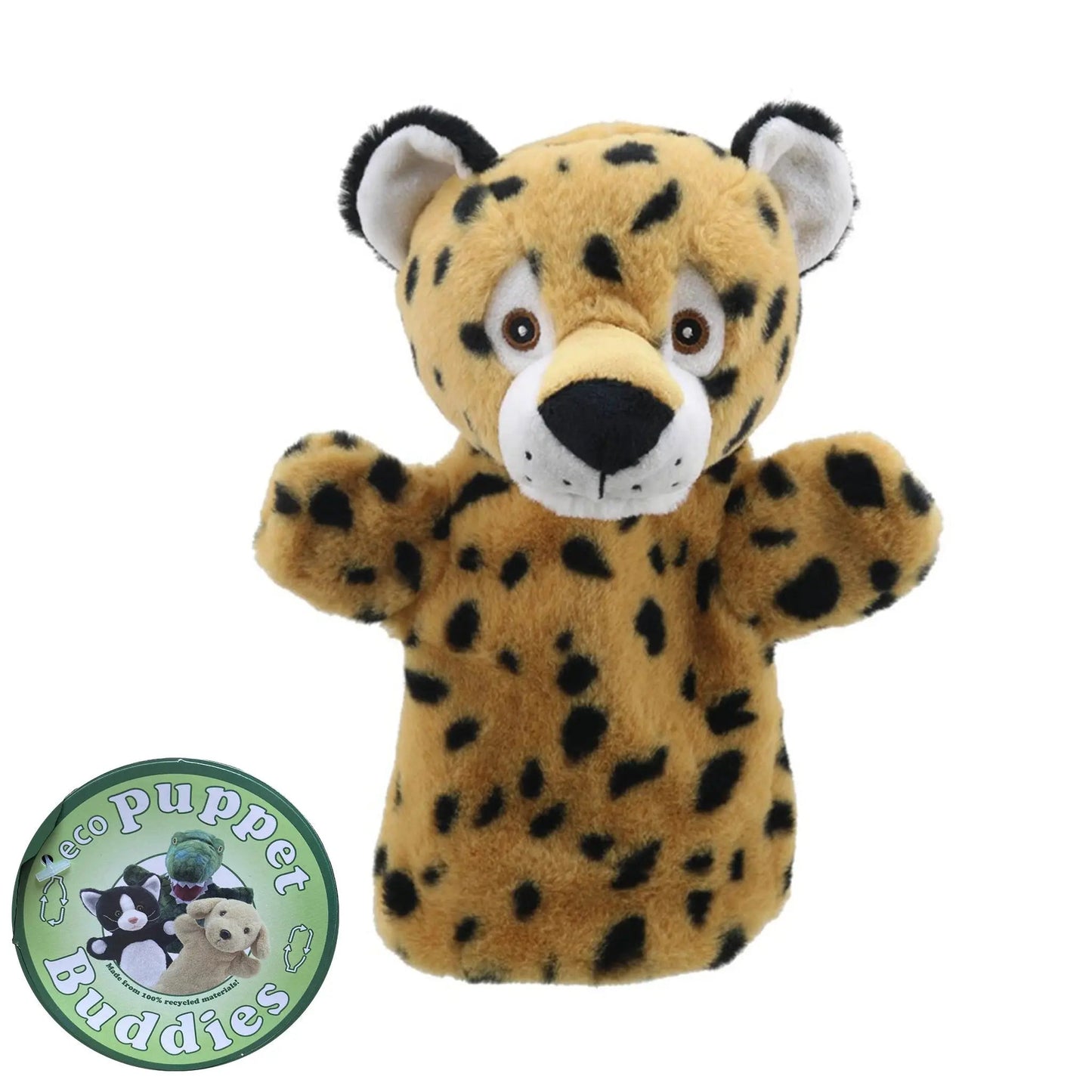 Leopard Eco Puppet Buddies Hand Puppet - The Puppet Company - The Forgotten Toy Shop