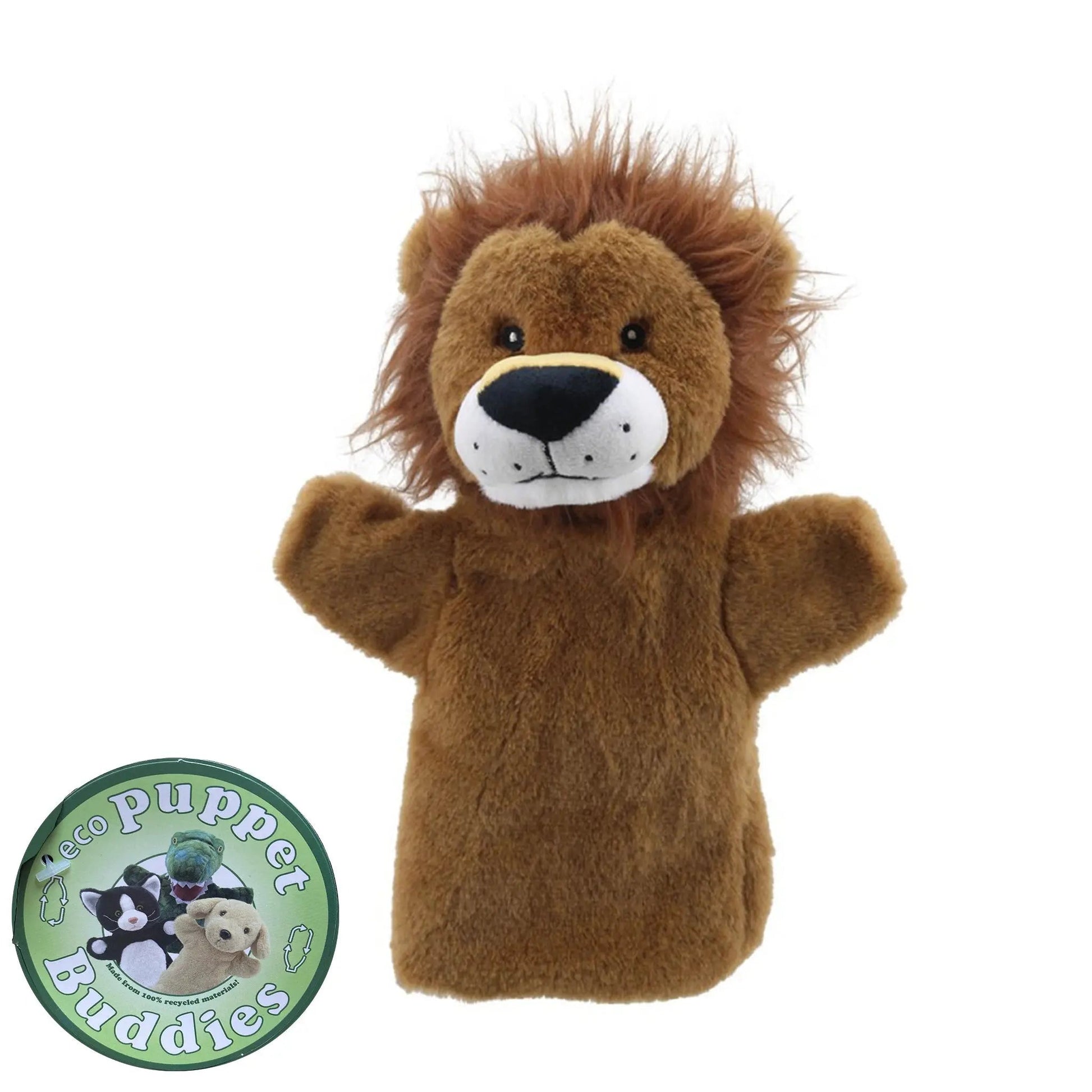Lion Eco Puppet Buddies Hand Puppet - The Puppet Company - The Forgotten Toy Shop