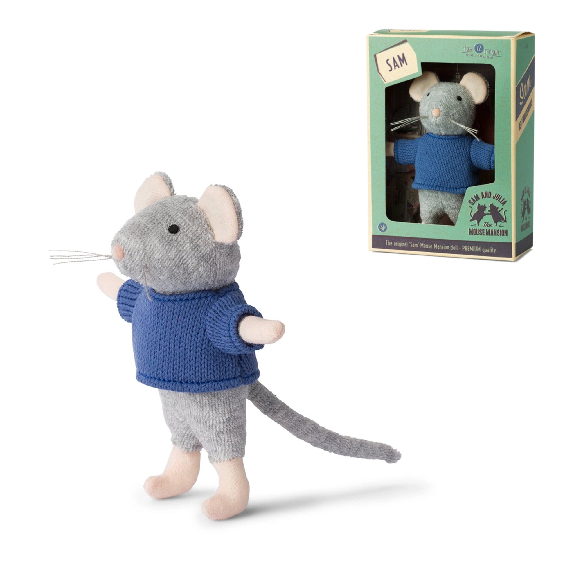 Little mouse doll Sam - Het Muizenhuis - The Forgotten Toy Shop