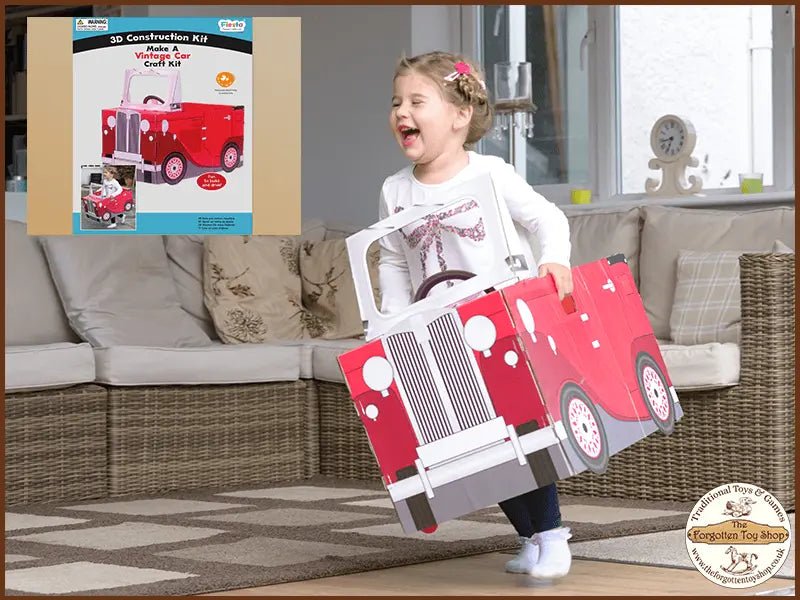 Make a Vintage Car Craft Kit - Fiesta Crafts - The Forgotten Toy Shop