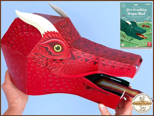 Make Your Own Fire-breathing Dragon Mask - Clockwork Soldier - The Forgotten Toy Shop
