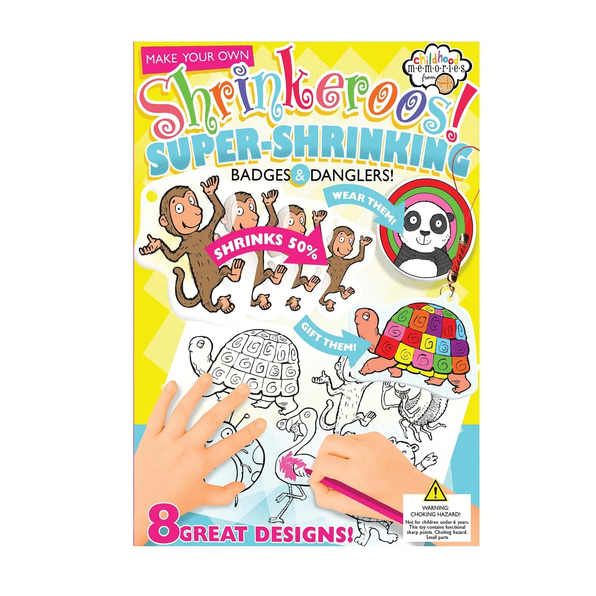 Make Your Own Shrinkeroos Kit - House of Marbles - The Forgotten Toy Shop