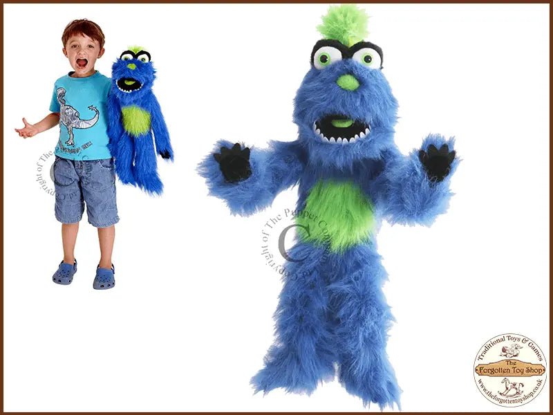 Monster Puppet - Blue - The Puppet Company - The Forgotten Toy Shop