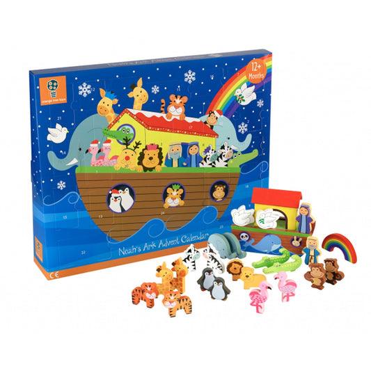 Noah's Ark Advent Calendar (FSC®) - Orange Tree Toys - The Forgotten Toy Shop