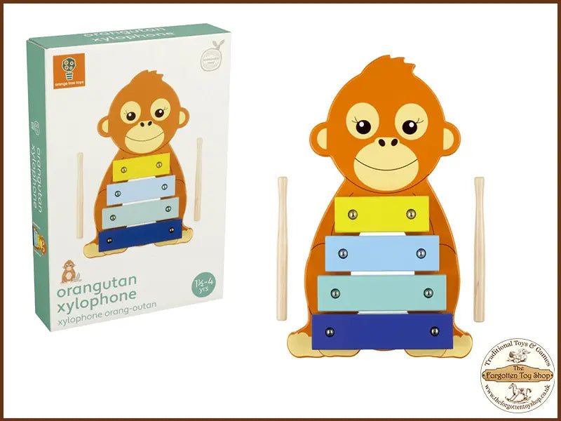 Orangutan Xylophone - Orange Tree Toys - The Forgotten Toy Shop