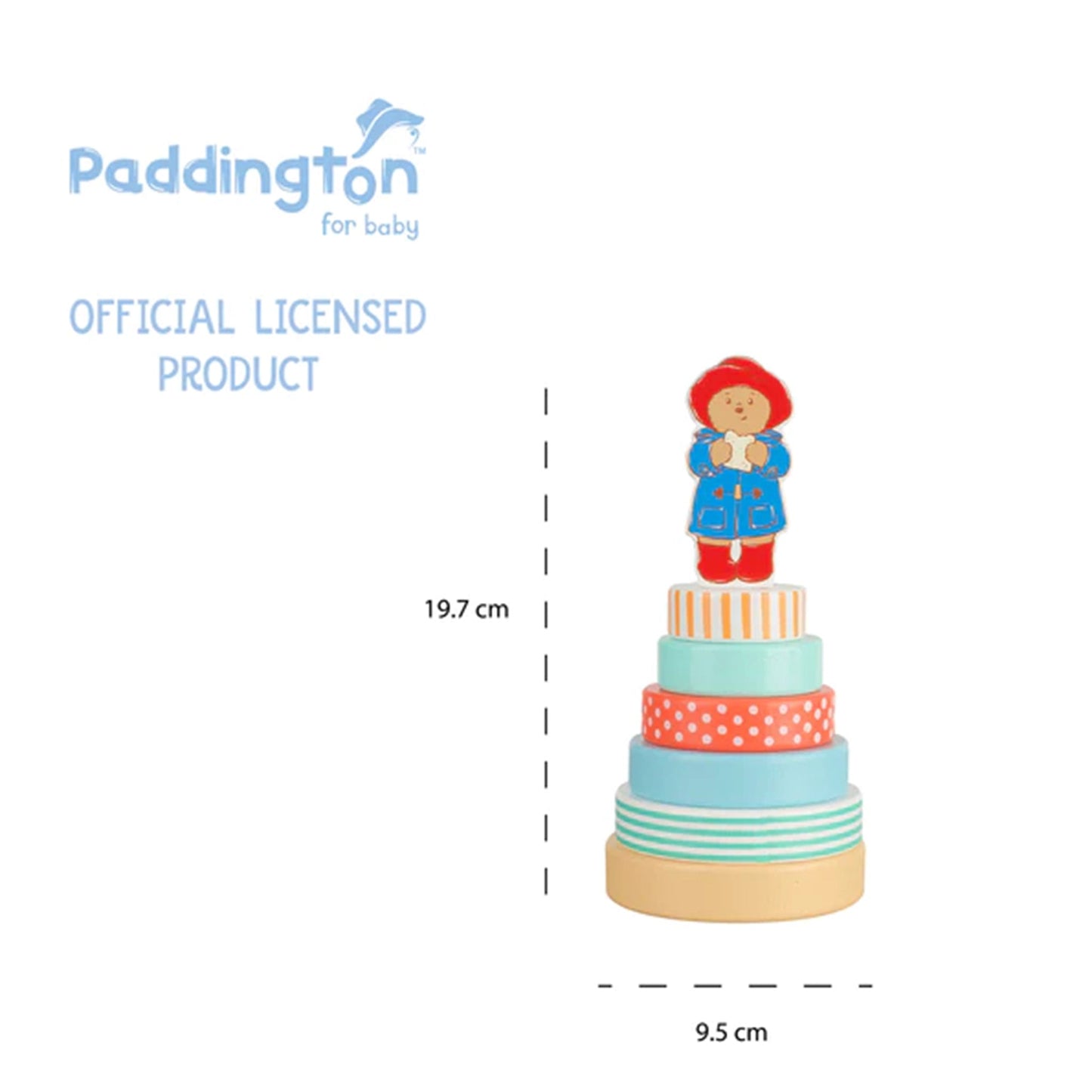 Paddington Bear™ Stacking Ring - Orange Tree Toys - The Forgotten Toy Shop