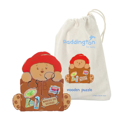 Paddington™ Wooden Puzzle (Suitcase) - Orange Tree Toys - The Forgotten Toy Shop