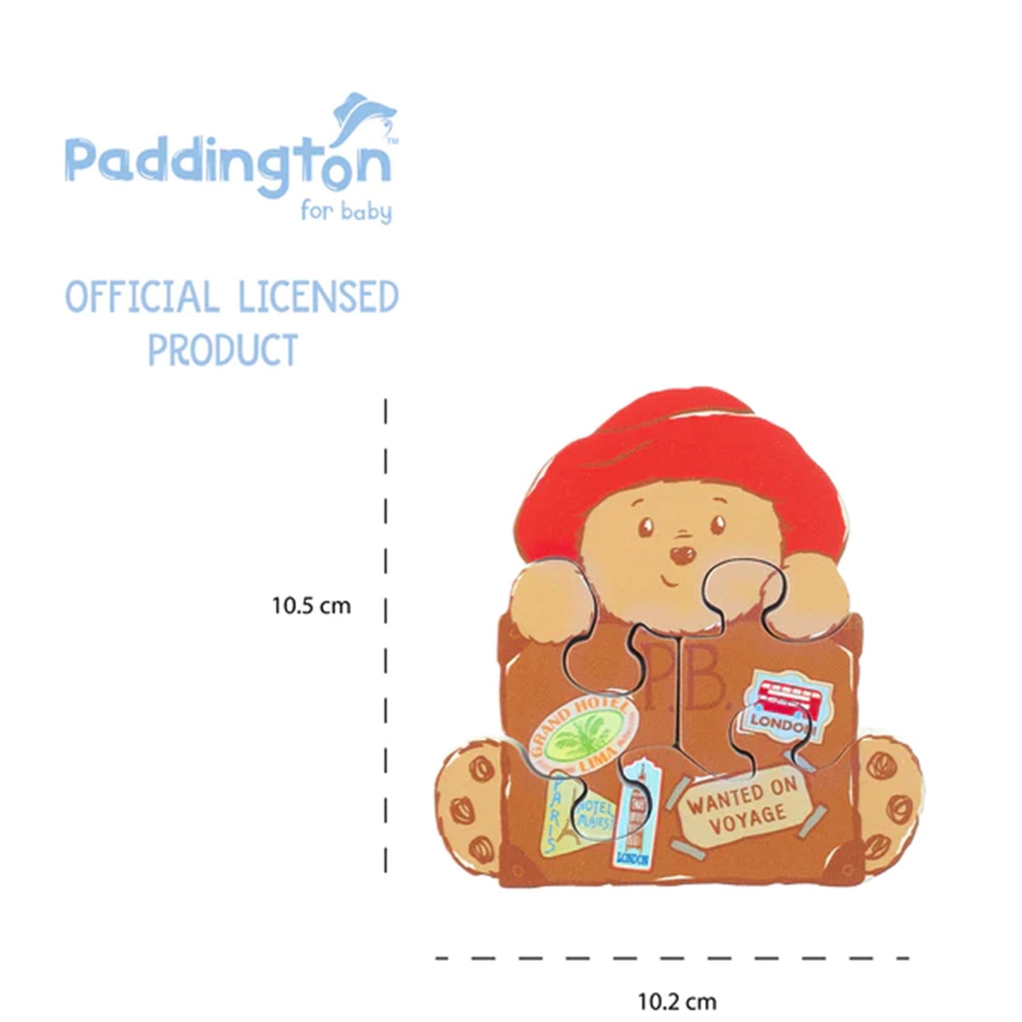 Paddington™ Wooden Puzzle (Suitcase) - Orange Tree Toys - The Forgotten Toy Shop