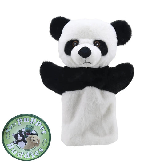 Panda Eco Puppet Buddies Hand Puppet - The Puppet Company - The Forgotten Toy Shop