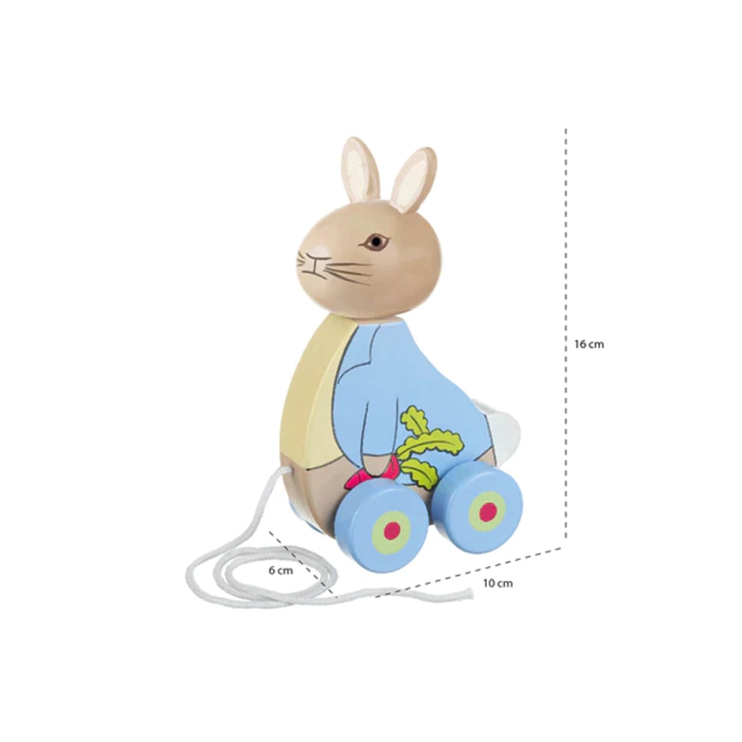 Peter Rabbit™ Pull Along - Orange Tree Toys - The Forgotten Toy Shop