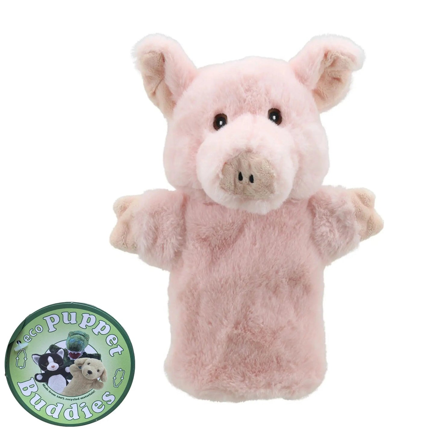 Pig Eco Puppet Buddies Hand Puppet - The Puppet Company - The Forgotten Toy Shop