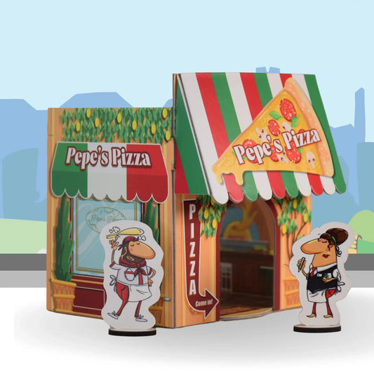 Planet Town - Pizzeria Playset - The Toy Tribe - The Forgotten Toy Shop