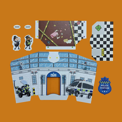 Planet Town - Police Station Playset - The Toy Tribe - The Forgotten Toy Shop