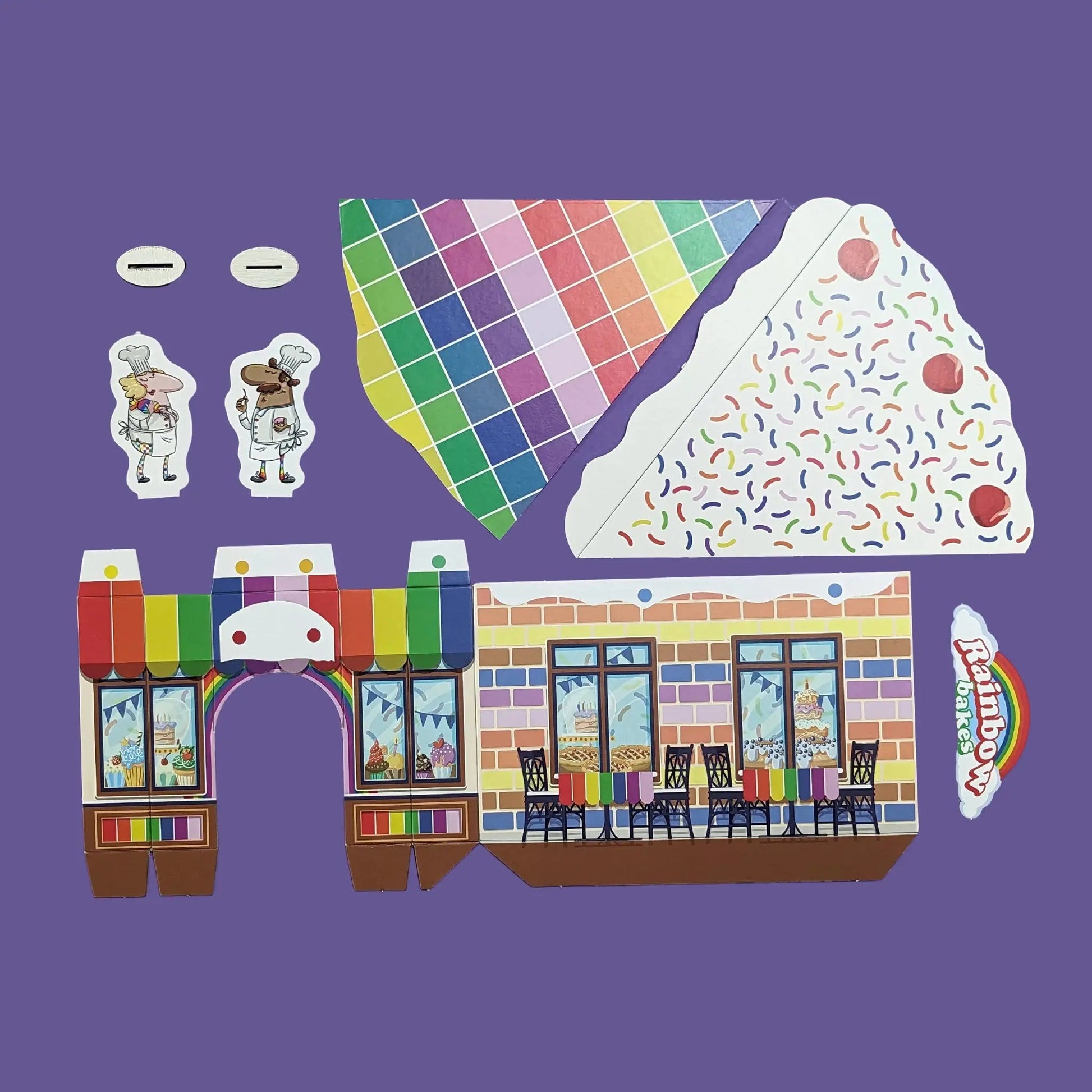Planet Town - Rainbow Bakes Cake Shop Playset - The Toy Tribe - The Forgotten Toy Shop