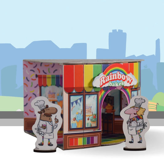 Planet Town - Rainbow Bakes Cake Shop Playset - The Toy Tribe - The Forgotten Toy Shop