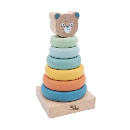 Retro Bear Stacker - Inside Out Toys - The Forgotten Toy Shop