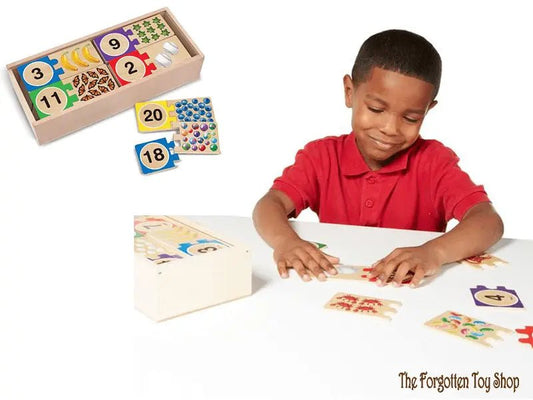 Self Correcting Numbers Puzzle - Melissa & Doug - The Forgotten Toy Shop