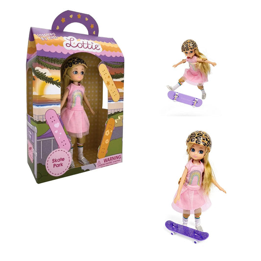Skate Park Lottie Doll - Bigjigs Toys - The Forgotten Toy Shop