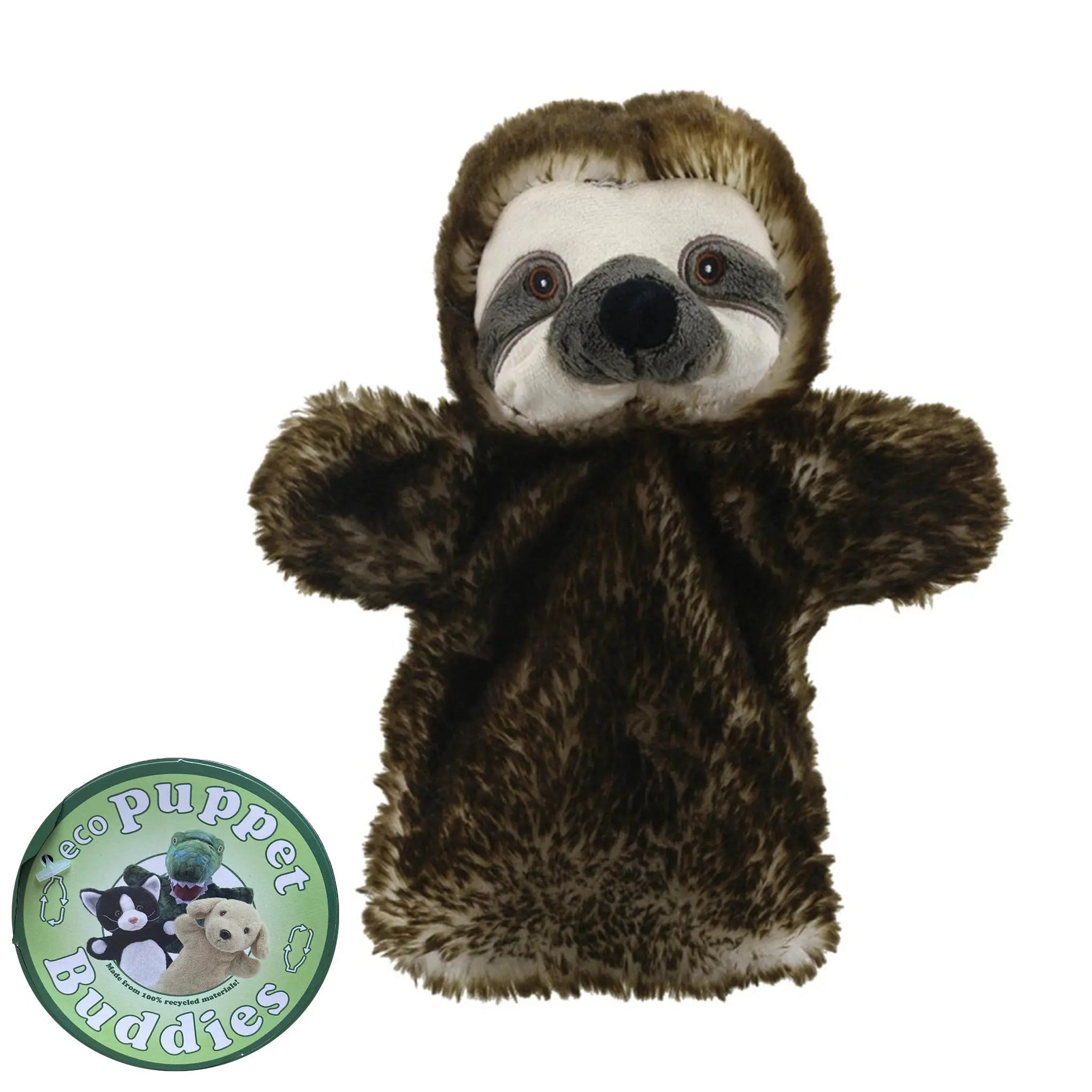 Sloth Eco Puppet Buddies Hand Puppet – The Forgotten Toy Shop