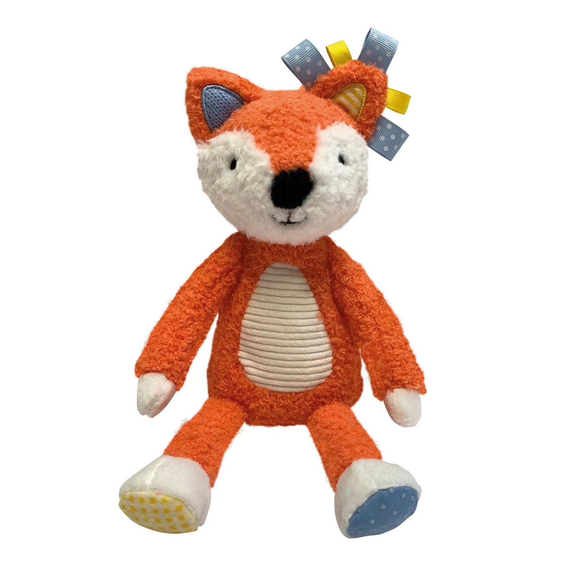 Small Fox Sensory Snuggable Soft Toy - House of Marbles - The Forgotten Toy Shop