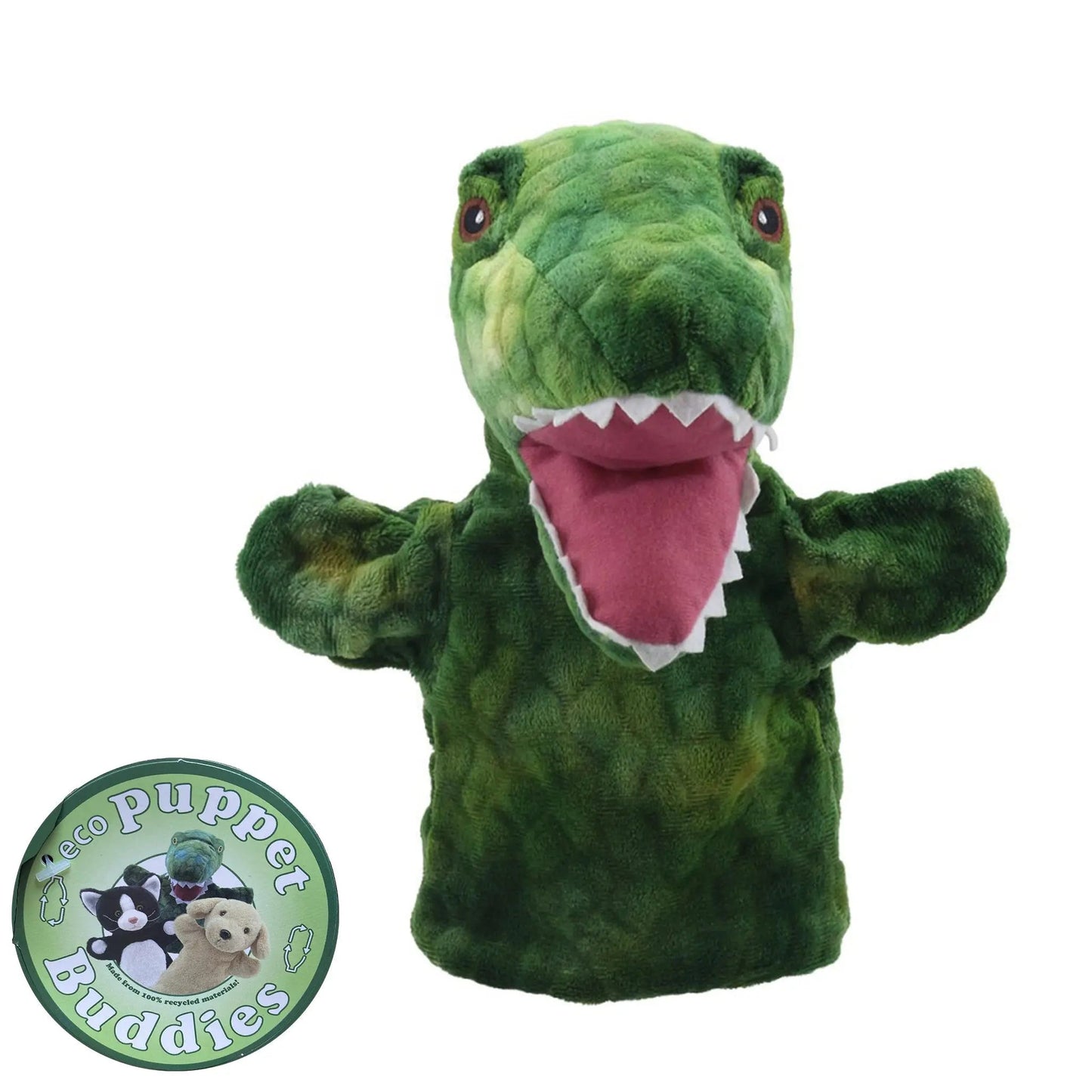 T-Rex Eco Puppet Buddies Hand Puppet - The Puppet Company - The Forgotten Toy Shop
