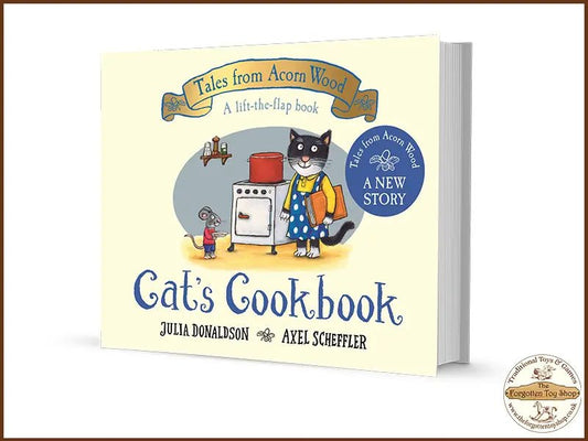 Tales from Acorn Wood: Cat's Cookbook (Lift the flap board book) - Bookspeed - The Forgotten Toy Shop