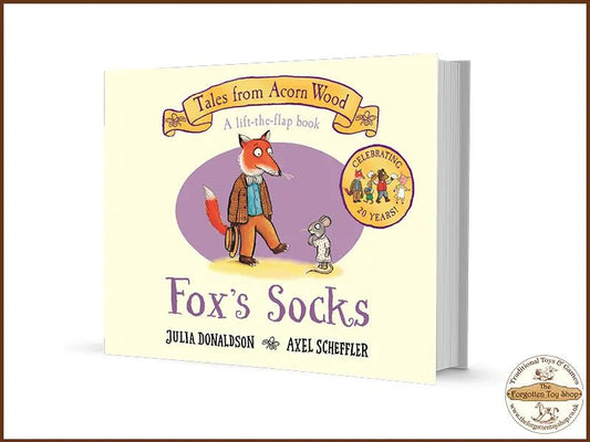 Tales from Acorn Wood: Fox's Socks (Lift the flap board book) - Bookspeed - The Forgotten Toy Shop