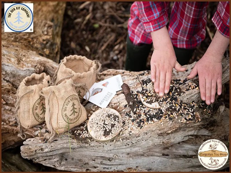 The Make a Pizza for the Birds Kit - The Den Kit Company - The Forgotten Toy Shop