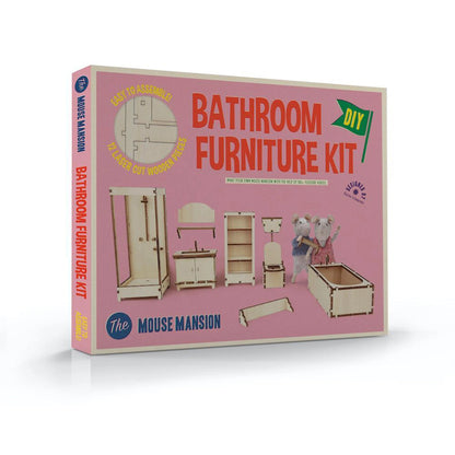 The Mouse Mansion Furniture Kit - Bathroom - Het Muizenhuis - The Forgotten Toy Shop