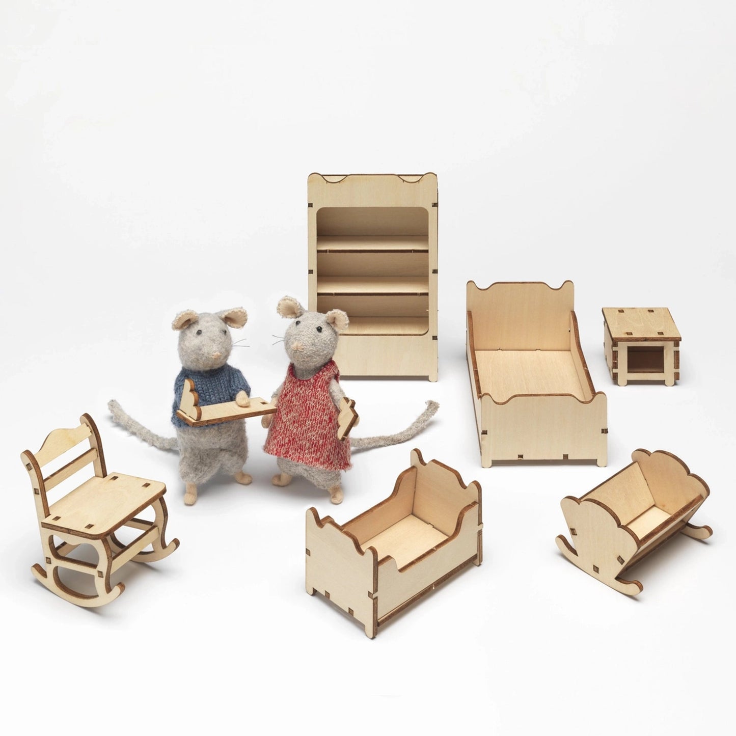 The Mouse Mansion Furniture Kit - Kids Bedroom - Het Muizenhuis - The Forgotten Toy Shop
