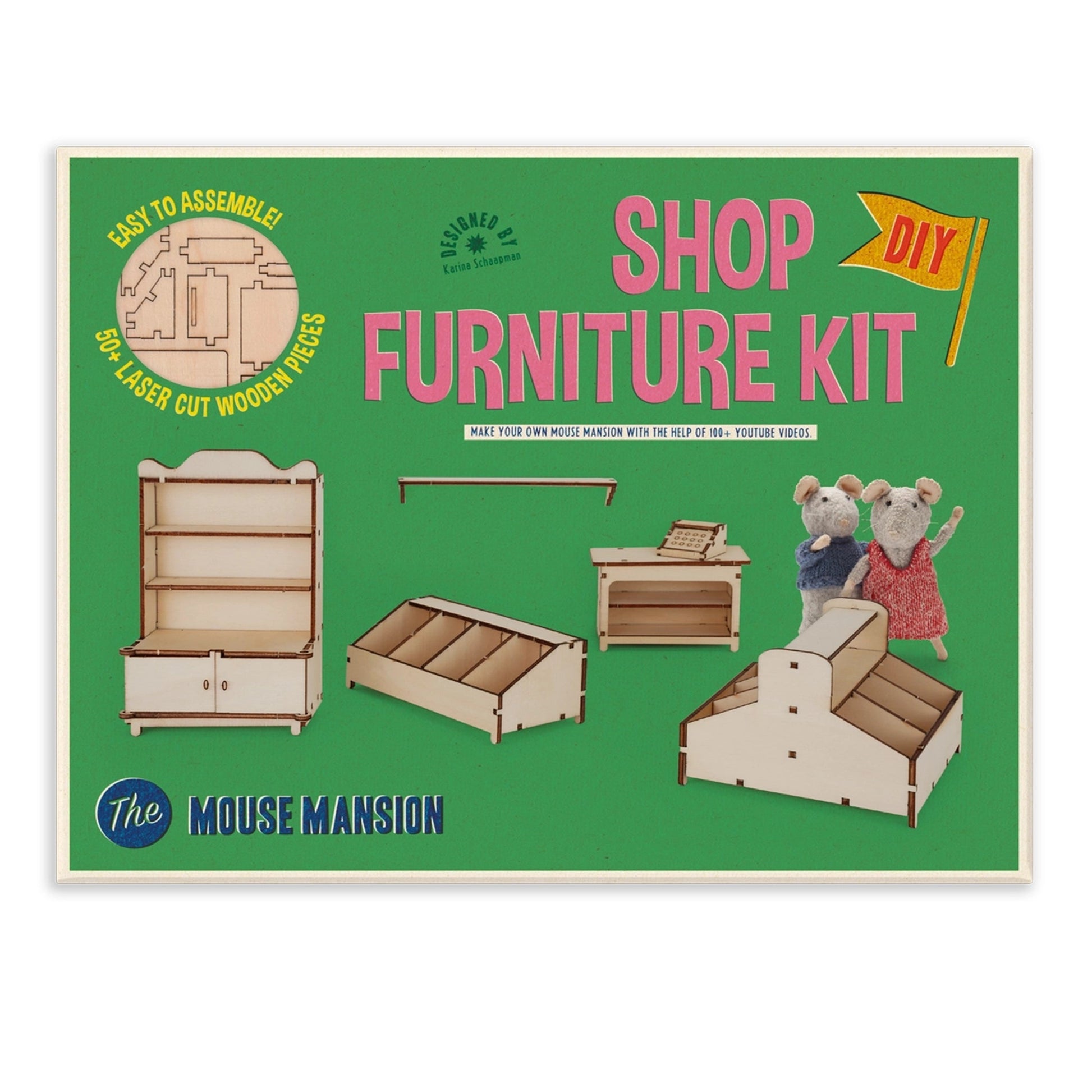 The Mouse Mansion Furniture Kit - Shop - Het Muizenhuis - The Forgotten Toy Shop
