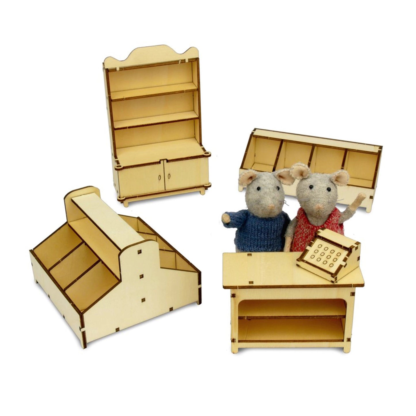 The Mouse Mansion Furniture Kit - Shop - Het Muizenhuis - The Forgotten Toy Shop