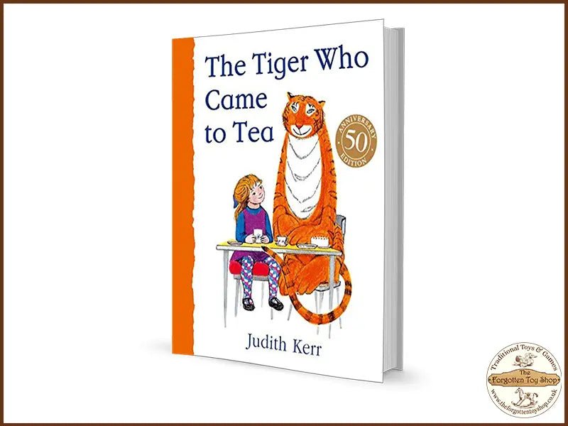 The Tiger Who Came to Tea (50th Anniversary) Board Book - Bookspeed - The Forgotten Toy Shop