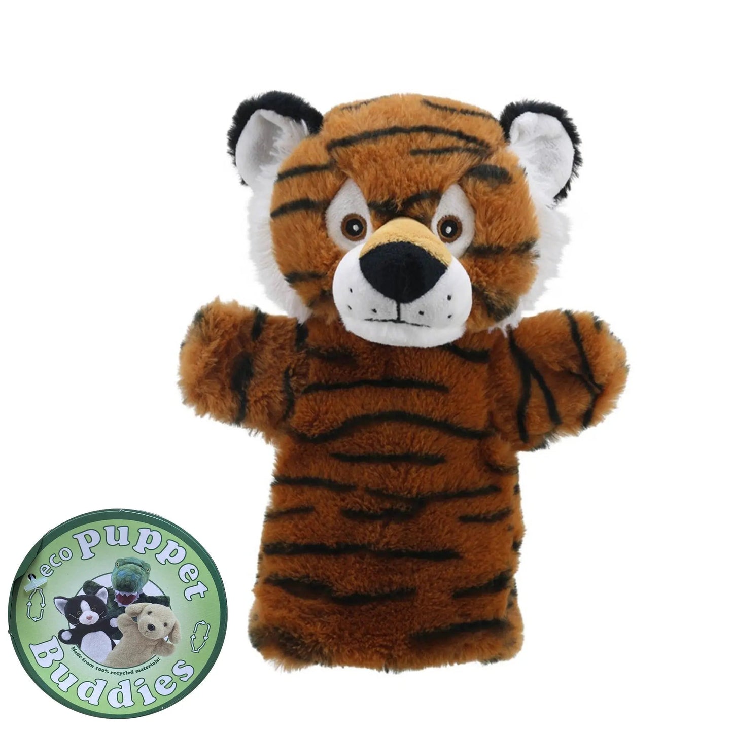 Tiger Eco Puppet Buddies Hand Puppet - The Puppet Company - The Forgotten Toy Shop